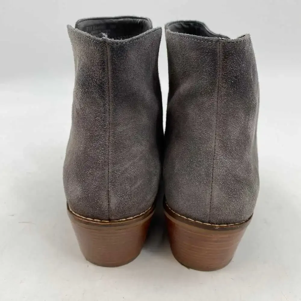 Cole Haan Gray Suede Ankle Boots | Women’s Size 10